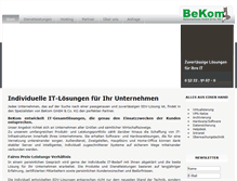 Tablet Screenshot of bekom.net